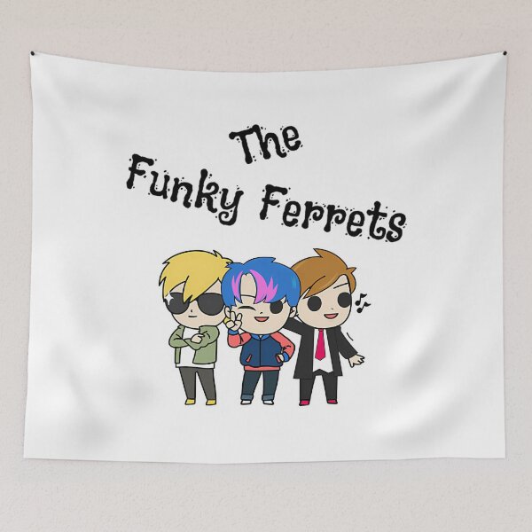 Item preview, The Funky Ferrets designed and sold by granbyhaineys.