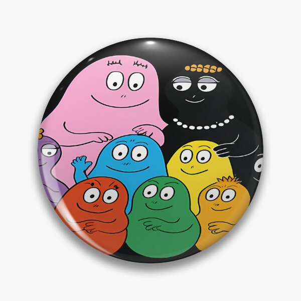 Item preview, Blobby Family Cartoon Crew  Retro Style Colorful Barbapapa-Inspired Blob Characters For Kids And Nostalgic Adults designed and sold by ArtClothesNose.