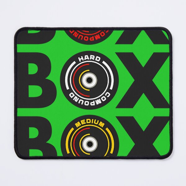 Item preview, Box Box Box Infographic F1 Tire Compound Design designed and sold by FrauHermine.