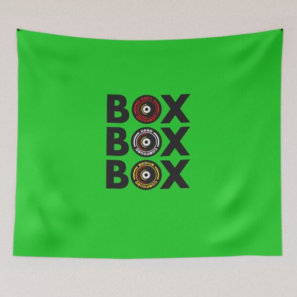 Item preview, Box Box Box Infographic F1 Tire Compound Design designed and sold by FrauHermine.