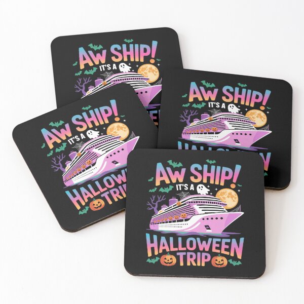 Item preview, Aw Ship Halloween Trip Family Cruising Crew Cruise Squad designed and sold by Sunset4Bones.