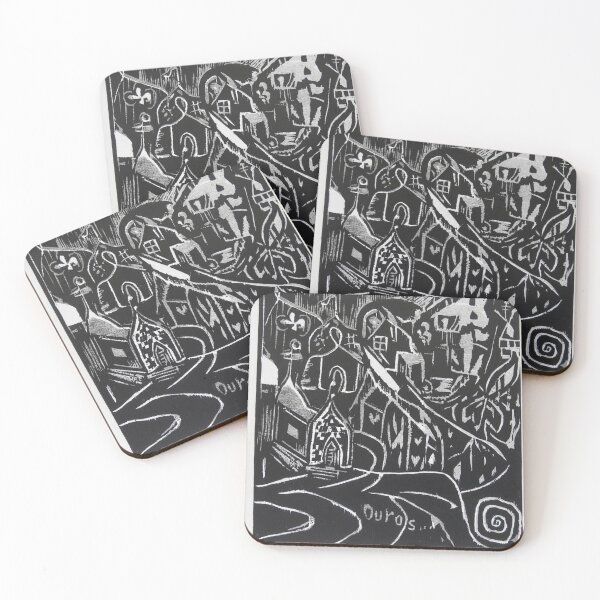 Item preview, Expressionist print, designed and sold by Ateliê dos Naipes .