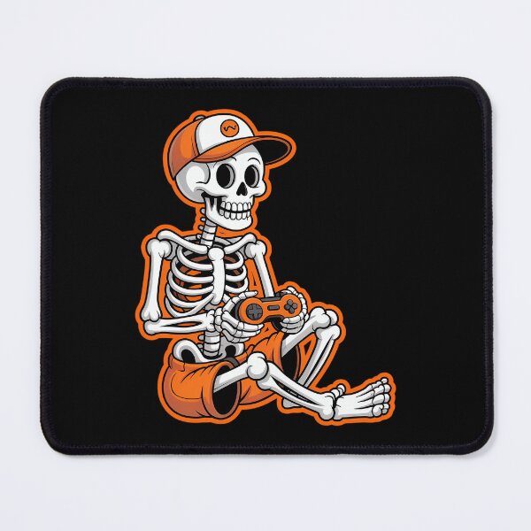 Item preview, Skeleton Video Game Halloween Gaming Gamer Boys designed and sold by Sunset4Bones.