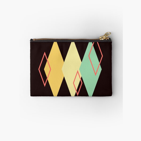 Item preview, Colorful Geometric Diamond Shapes Abstract Design on a Clean White Background designed and sold by Rue Design Company.