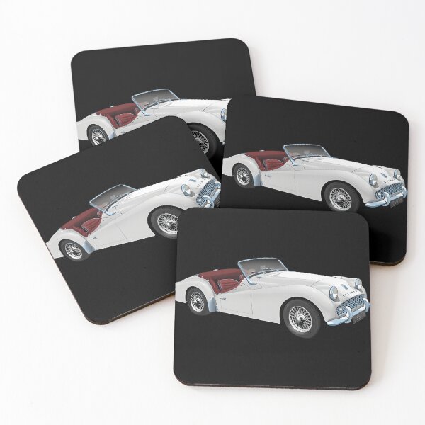 Item preview, Triumph Tr3 In White designed and sold by StoreGoogliesM.