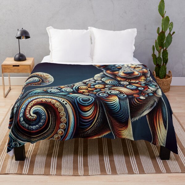 Item preview, Intricately Designed Australian Cattle Dog Swirls designed and sold by Wags & Tails.