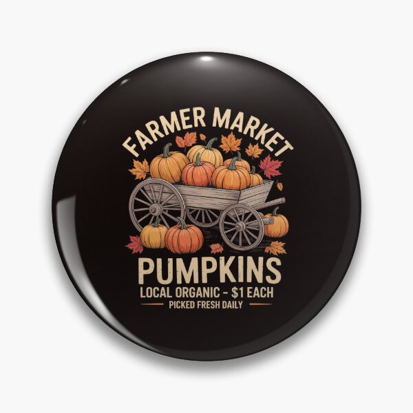 Item preview, Pumpkins Farmer Market Fall Autumn Thanksgiving designed and sold by JulienAureo.