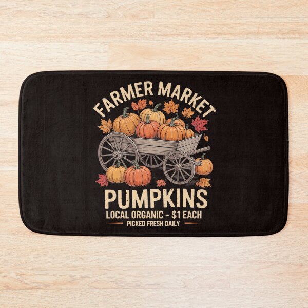 Item preview, Pumpkins Farmer Market Fall Autumn Thanksgiving designed and sold by JulienAureo.