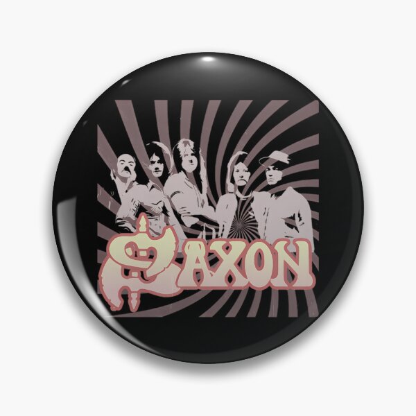 Item preview, Saxon Band Retro Rock Portrait designed and sold by granbyhaineys.