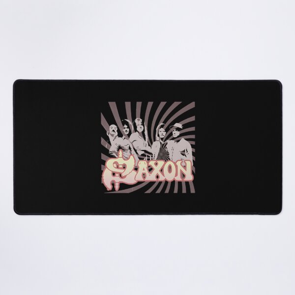 Item preview, Saxon Band Retro Rock Portrait designed and sold by granbyhaineys.