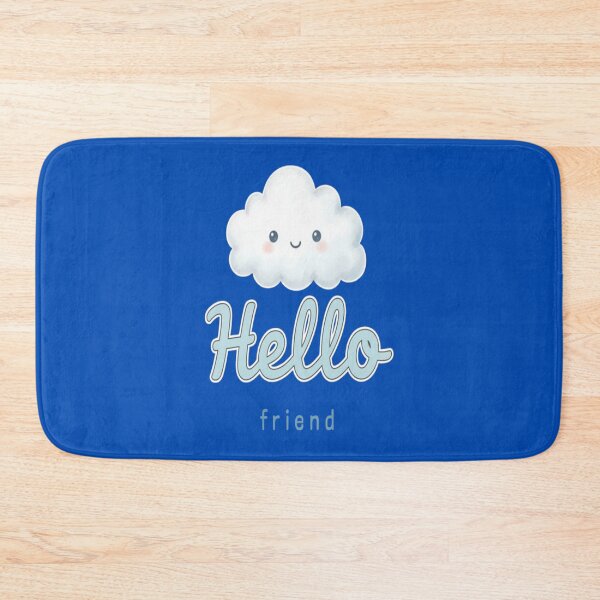 Item preview, Cute Smiling Cloud Hello Friend designed and sold by My-Hoodies.