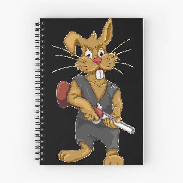 Item preview, Rabbit Hunter - Light Background designed and sold by ArtClothesNose.