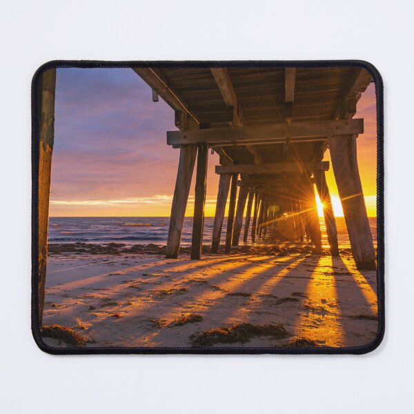 Item preview, Golden hour - Largs Bay Jetty, South Australia  designed and sold by EGRS Photography.