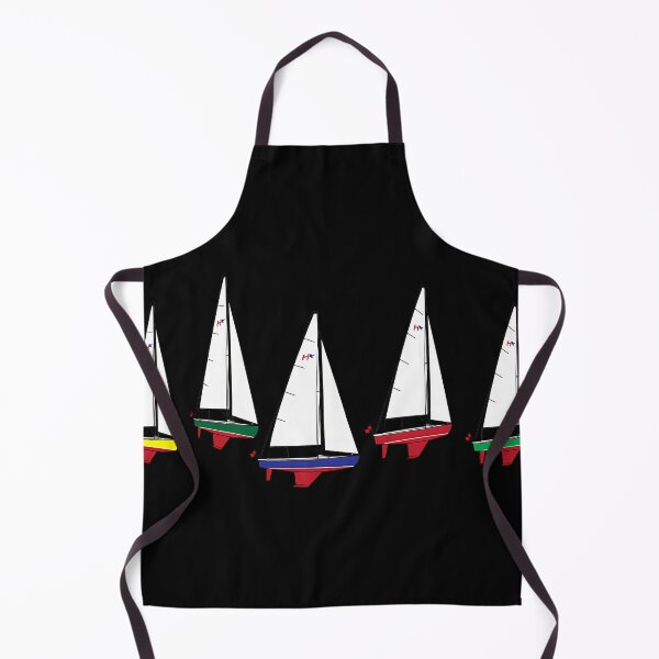 Item preview, Harbor 20 Sailboats Rounding A Mark designed and sold by CruzBisqueMode.