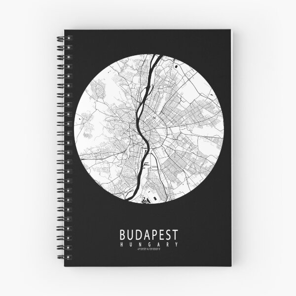Item preview, Budapest City Map of Hungary - Full Moon designed and sold by deMAP.