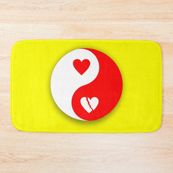 Item preview, YIN YANG OF LOVE (#FFFF00) designed and sold by Marlon Oseguera.