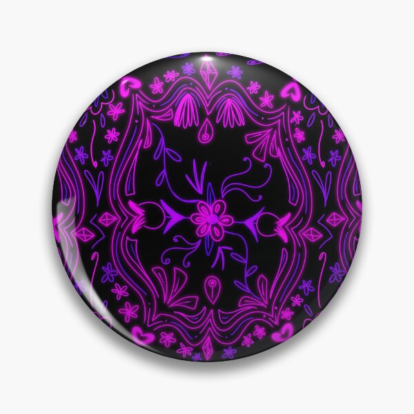 Item preview, Neon Floral Light Pattern designed and sold by DayDesigns2025.