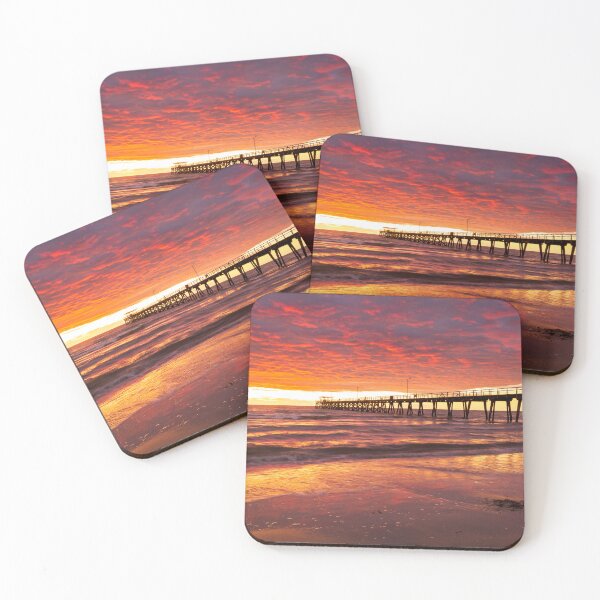 Item preview, Sunset at Largs Bay Jetty, South Australia  designed and sold by EGRS Photography.