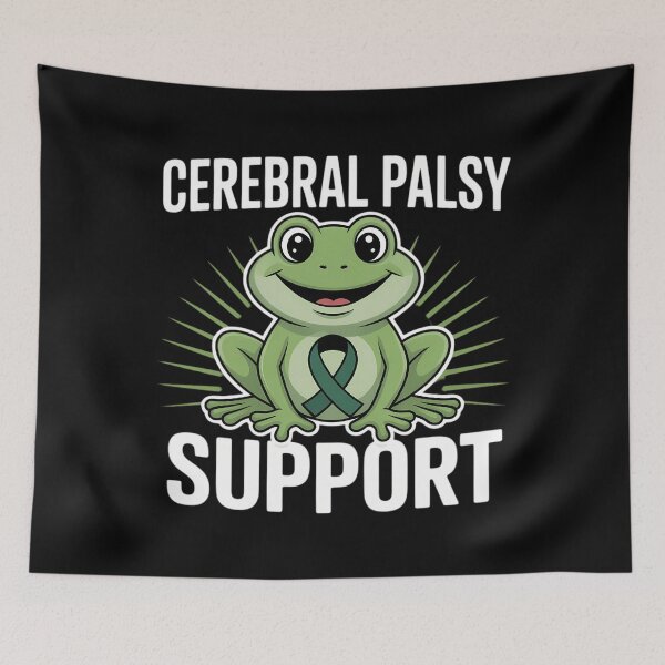 Item preview, Cerebral Palsy Support Green Awareness Ribbon designed and sold by Sea4Adventures.