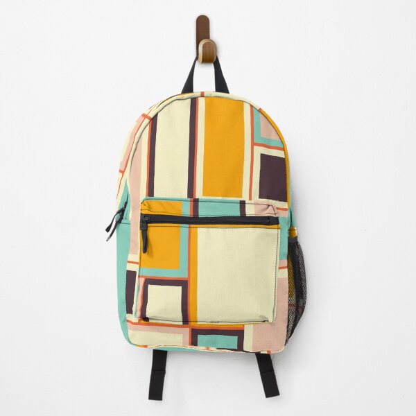 Item preview, Colorful Abstract Rectangular Geometric Pattern in Modern Mondrian Style designed and sold by Rue Market.