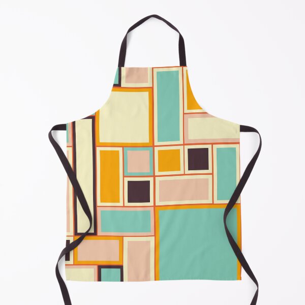 Item preview, Colorful Abstract Rectangular Geometric Pattern in Modern Mondrian Style designed and sold by Rue Market.