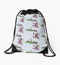 FINISH HER!! Drawstring Bag