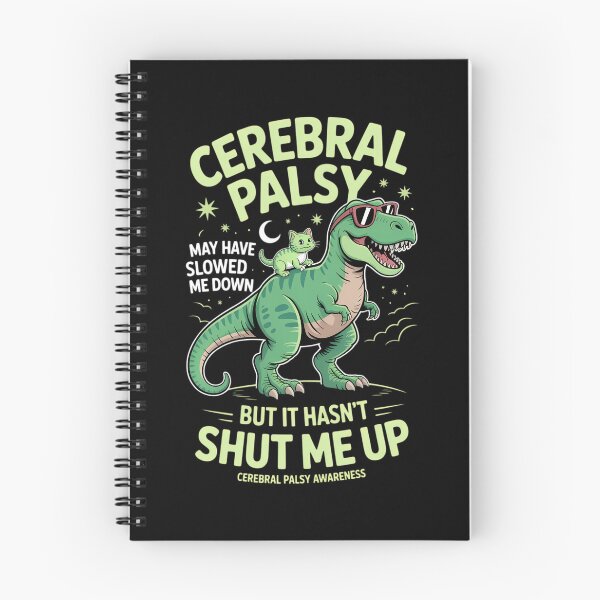 Item preview, CP Brain Damage Cute Dinosaur Cerebral Palsy Awareness designed and sold by Sea4Adventures.