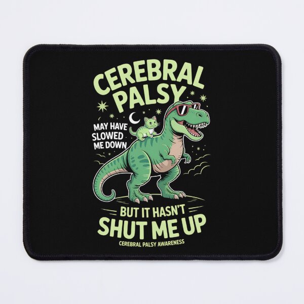 Item preview, CP Brain Damage Cute Dinosaur Cerebral Palsy Awareness designed and sold by Sea4Adventures.