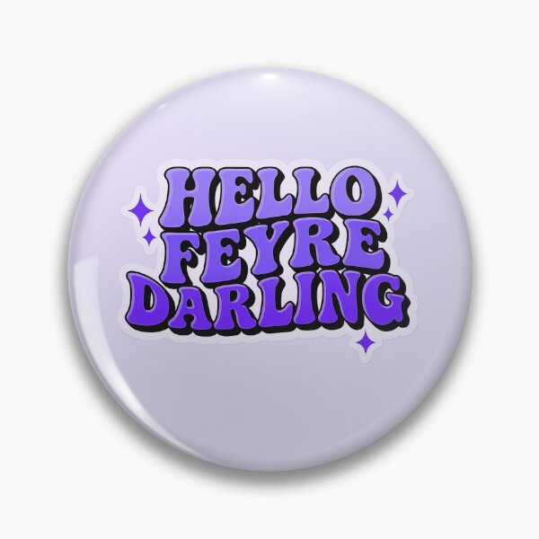 Item preview, Hello, Feyre Darling - Retro Art designed and sold by theliteraryedit.