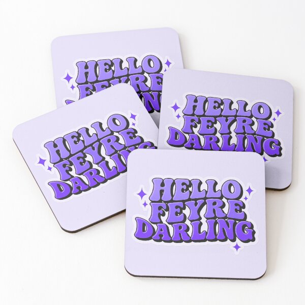 Item preview, Hello, Feyre Darling - Retro Art designed and sold by theliteraryedit.