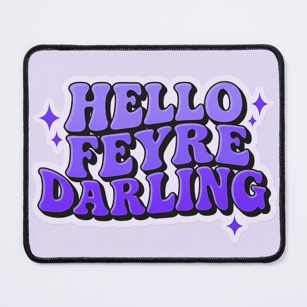 Item preview, Hello, Feyre Darling - Retro Art designed and sold by theliteraryedit.