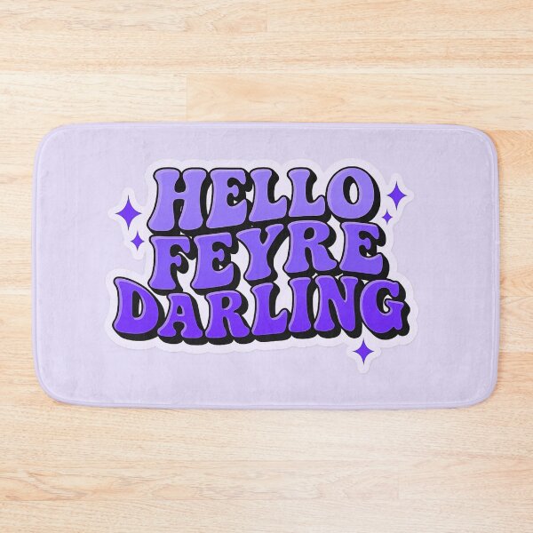 Item preview, Hello, Feyre Darling - Retro Art designed and sold by theliteraryedit.