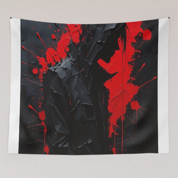 Item preview, Mysterious red and black man designed and sold by saly55887.