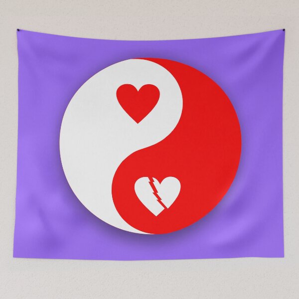 Item preview, YIN YANG OF LOVE (#9966FF) designed and sold by Marlon Oseguera.