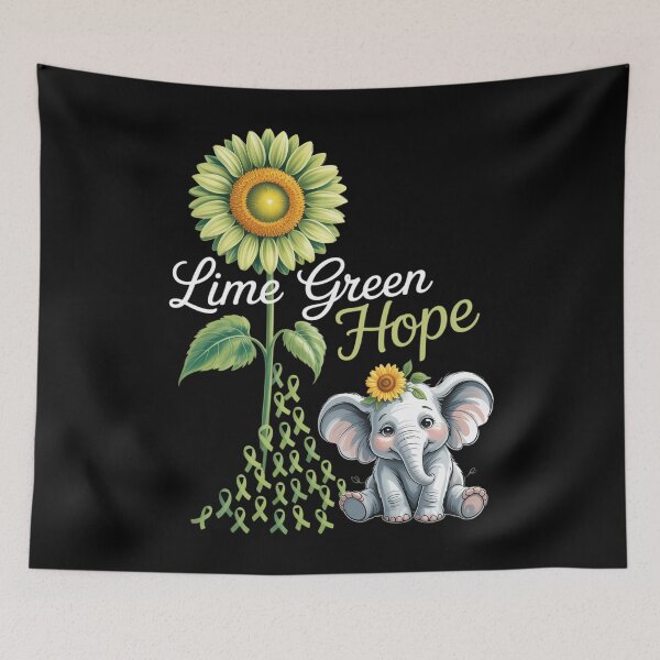 Item preview, Elephant Sunflower Cerebral Palsy Awareness designed and sold by Sea4Adventures.
