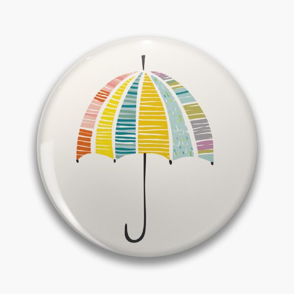 Item preview, Colorful Umbrella – Bright & Cheerful Rainy Day designed and sold by BeeJoyDesign.