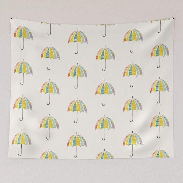 Item preview, Colorful Umbrella – Bright & Cheerful Rainy Day designed and sold by BeeJoyDesign.