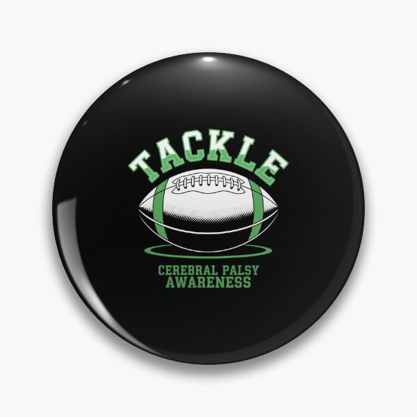 Artikelvorschau, Fußball-Tackle Zerebralparese-Bewusstsein entworfen und verkauft von Sea4Adventures.