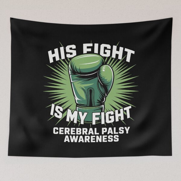 Item preview, His Fight Is My Fight Cerebral Palsy Awareness designed and sold by Sea4Adventures.
