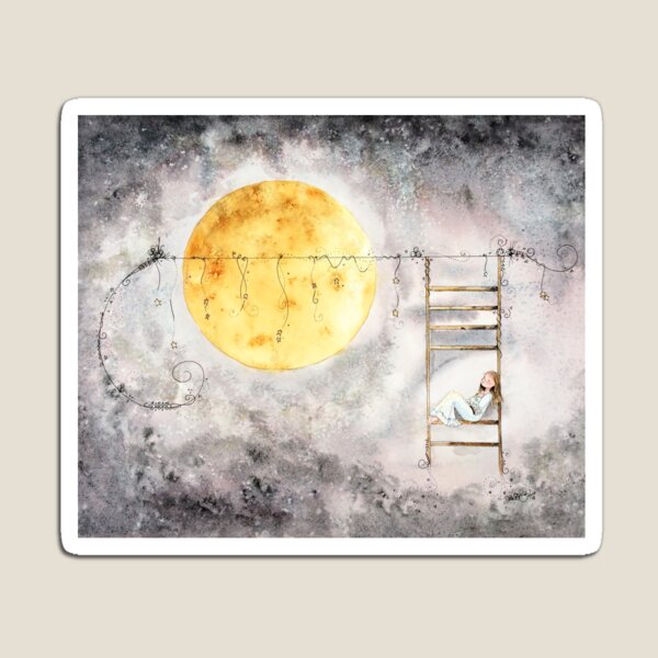 Emily's Moon Magnet