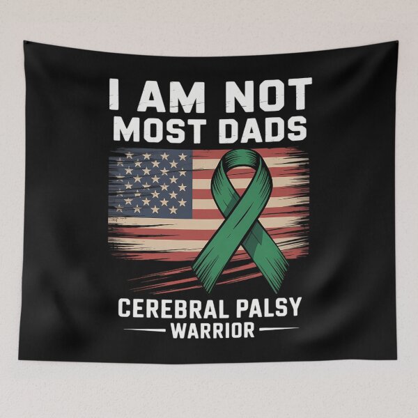Item preview, I Am Not Most Dads Cerebral Palsy Warrior Dad Father Pride designed and sold by Sea4Adventures.