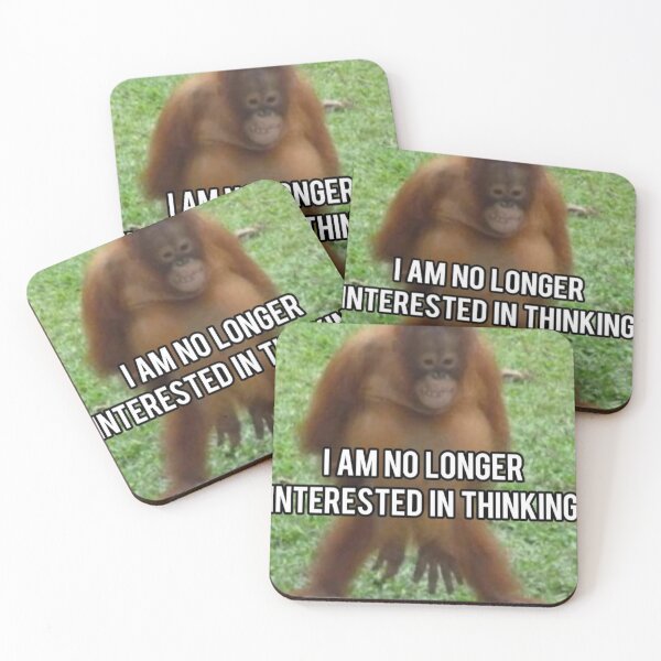 Item preview, Orangutan meme designed and sold by monkey zone.