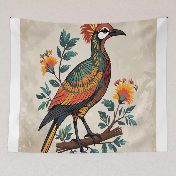 Item preview, bird on a tree branch designed and sold by saly55887.