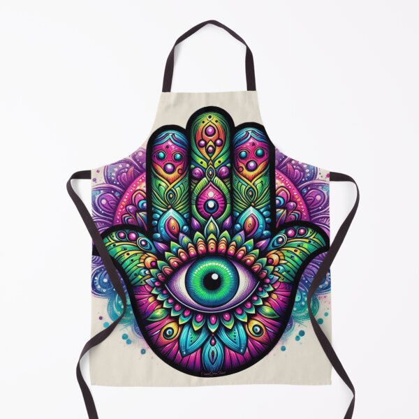 Item preview, Mystic Hamsa – Eye of Protection & Power designed and sold by CarmaQuanTarot.