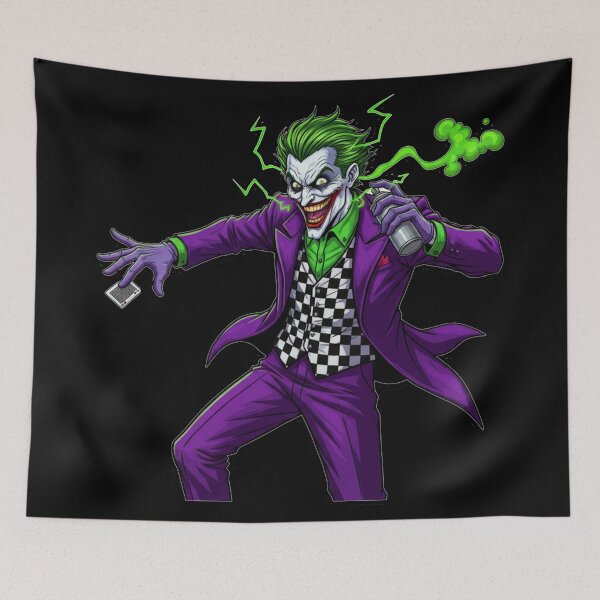 Item preview, Joker – Chaos Clown with Spray Can designed and sold by JuniorDavila.