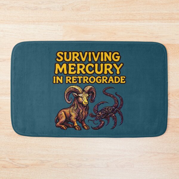 Item preview, Funny Mercury Retrograde - Aries & Scorpio Art designed and sold by Dakson Design - Fantasy Art.
