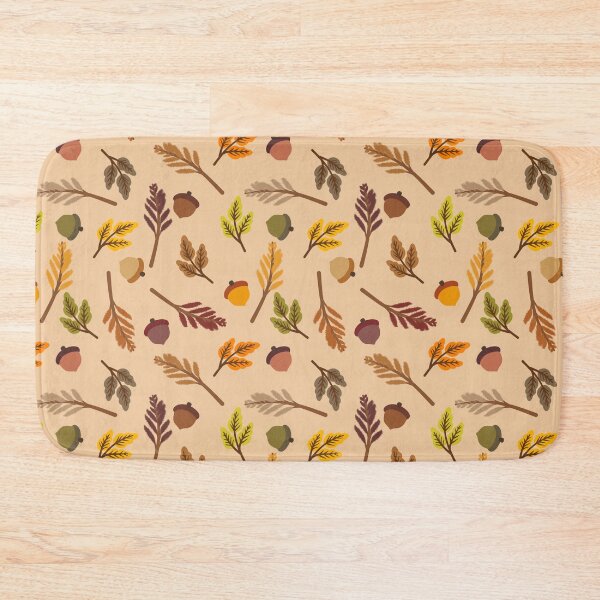Item preview, Autumn Acorns and Leaves Pattern Graphic T-shirt Design designed and sold by FestivityFinds.