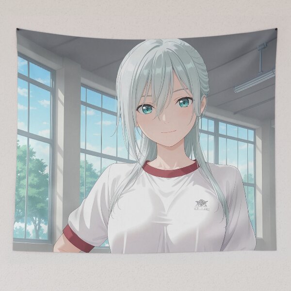 Item preview, Fragrant Subaru Hoshina Waifu Anime Girl Dreamy Gym School designed and sold by earlobejerk.