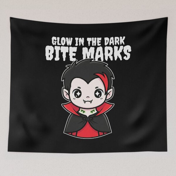 Item preview, GLOW IN THE DARK BITE MARKS - VAMPIRE HALLOWEEN designed and sold by KEF Custom.
