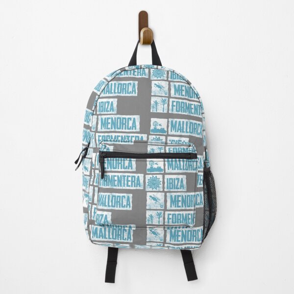 Item preview, Mallorca - Ibiza - Formentera - Menorca in blue designed and sold by Periartwork.